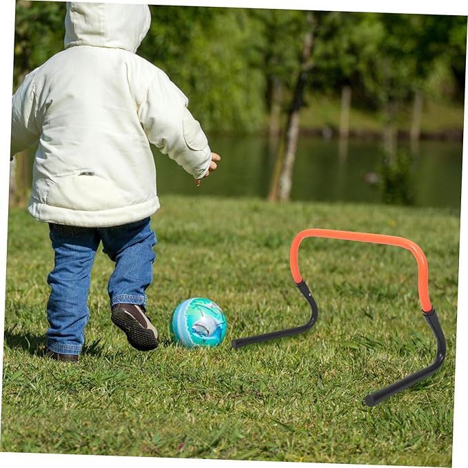 Yardwe Soccer Training Hurdle Wear Resistant Hurdle for Agility Drills Plastic for Football Training Convenient Sports Equipment