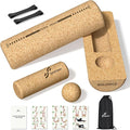 Sportneer Cork Balance Board with Storage Bag – Cork Foot Massage & Balance Trainer Set for Foot Pain Relief, Physical Therapy, Foot Strengthening & Arch Training, Improve Balance & Stability, Boost Ankle Strength