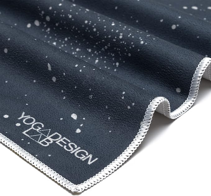 yogadesignlab | The Hand Towel | Premium Non Slip Hand Towel | Designed in Bali | Colorful Eco Printed + Quick Dry + Soft | Hot Yoga, Bikram, Ashtanga, Sport, Barre, Travel (Celestial)