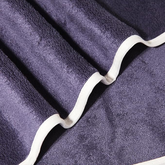 Microfiber Gym Towel Set for Men Women, Super Soft and Quick-Drying Towels for Fitness, Yoga, Cycling, Swimming (Blue, 3 Pack)