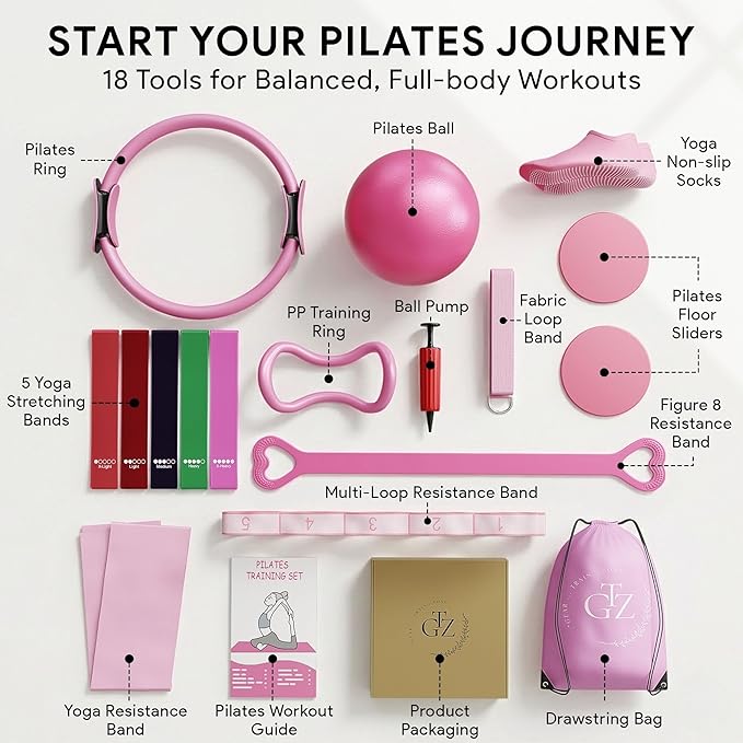 "GEAR...TRAIN...ZONE" GTZ Pilates Kit