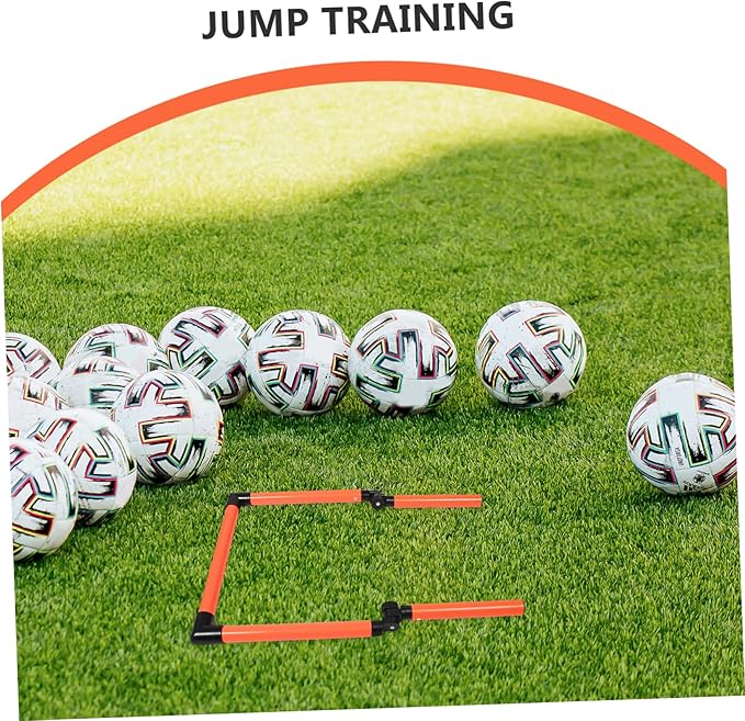 GANAZONO Football Hurdle Training Equipment Speed Hurdles for Agility Training for Athletes Soccer and Track Workouts Endurance and Power