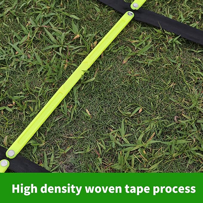 Agility Ladder for Gym Home Use, Football Basketball Reaction Training Equipment with Carry Bag Football Agility Training Equipment