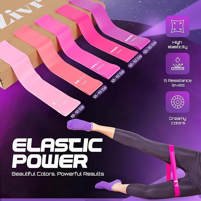 Home Pilates Workout Kit - Pilates Sets for Women and Full Body Toning, 15 Inch Ring and Ball Set, Workout Accessories for Women with Resistance Bands and Non-Slip Socks