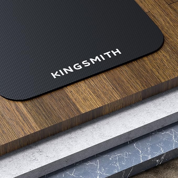 KINGSMITH Rowing Machine Mat, Anti-Slip Rower Mat for KINGSMITH Tri-Fold Rower Machine