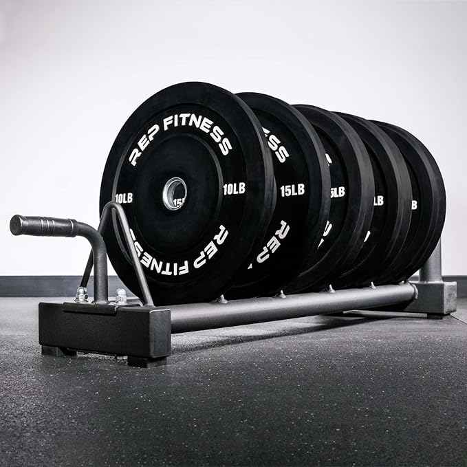 Rep Fitness Horizontal Bumper Plate Storage Rack 2.0