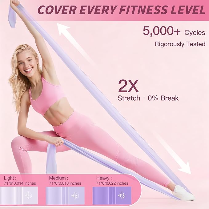 Pilates Kit, Pilates Essential Kit for Women, Pilates Equipment with 14.5" Pilates Ring and Ball, Resistance Bands,Dumbbells & Grip Socks Accessories, Home Pilates Workout Kit for Starter
