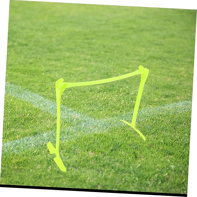 POPETPOP Adjustable Height Agility Training Hurdle for Soccer Foldable Speed Hurdles for Enhanced Coordination and Jumping Skills Compact Design for Easy Storage and Transport
