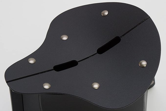 IPPINKA Foldable Meditation Kneeling Bench (Seiza), Portable and Lightweight, 5.3 in, 180g, Black