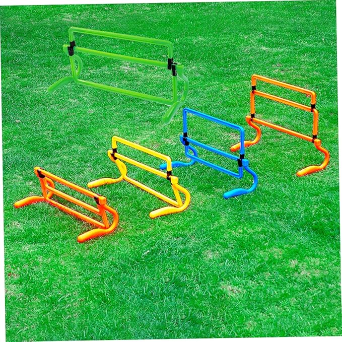 Mipcase Detachable Agility Hurdles for Soccer Training Fitness Equipment for Speed and Jumping Exercises Use Knee Lift Core Strength Green