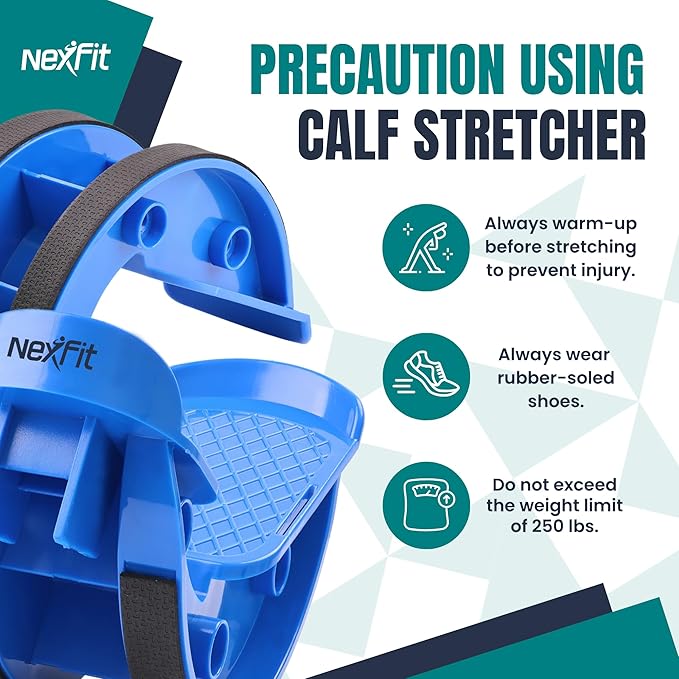 Foot & Calf Stretcher – Premium Stretcher for Plantar Fasciitis, Achilles Tendonitis Relief – Foot Rocker with Durable, Slip-Resistant Design - Stretch Guide for Effective Leg Flexibility