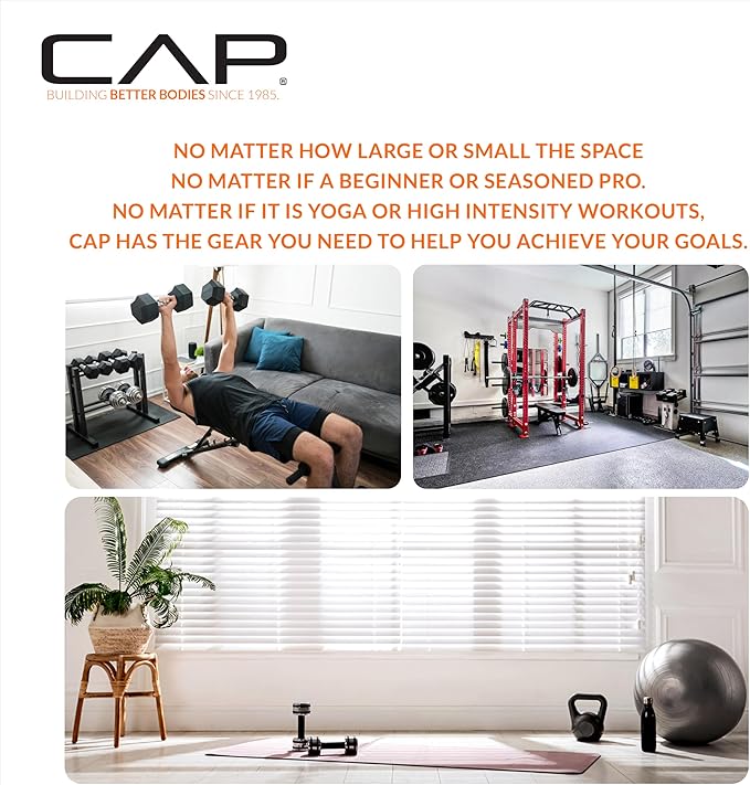 CAP Barbell Olympic Bumper Plate Tree Rack