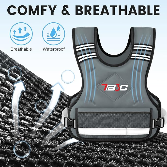 Adjustable Weighted Vest for Women - 04-10lb/11-20lb/20-32lb Vest with 6 Ironsand Weights for Strength Training,Body Weight Vest Exercise Set for Running, Walking and Home Workouts