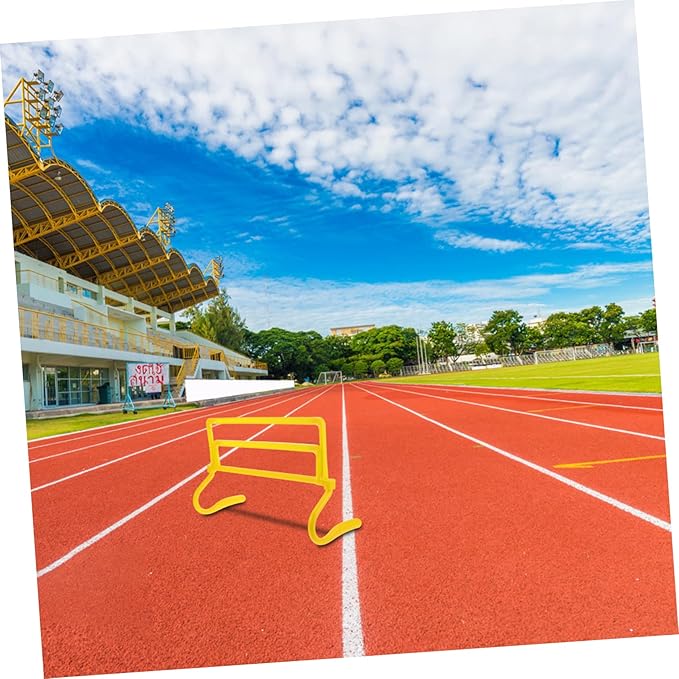 Milisten Modular Speed Training Hurdles Adjustable Hurdles for Football Soccer Basketball Athlete Agility Equipment