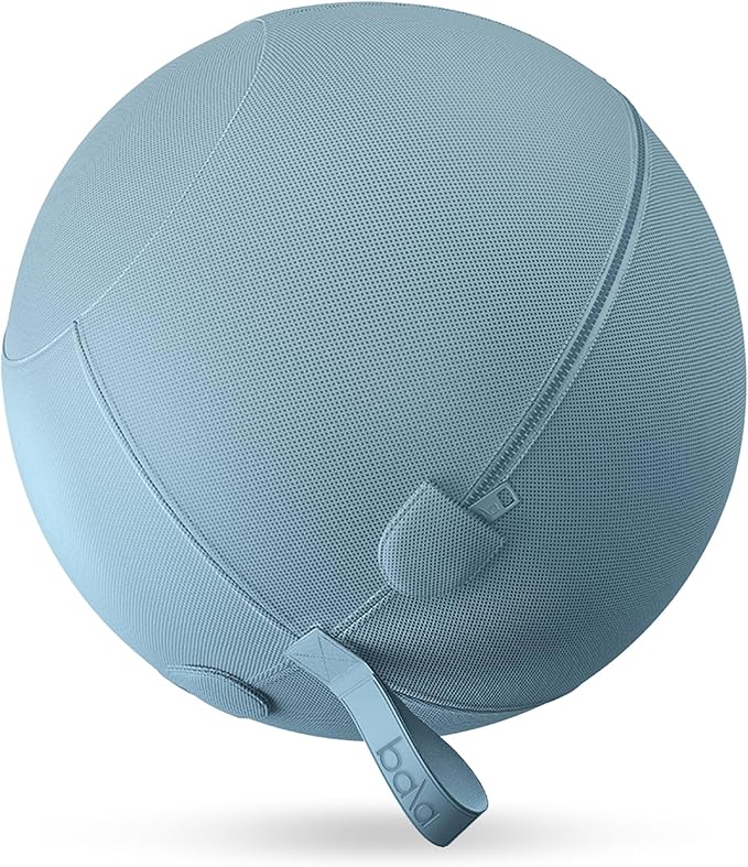 Bala Balance Ball - Exercise Ball Chair for Yoga, Pilates, Barre, Core Strengthening & Physical Therapy - Women's Gym Equipment & Workout Accessories