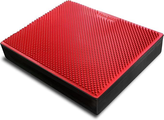 Yes4All Balance Pad, Nonslip TPE Foam Balance Pad with Upgraded Sizes - L, XL, XXL Balance Mat for Fitness, Yoga & Stability Training - Multicolor Options