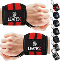 Weight Lifting Wrist Wraps 18" Wrist Support with Heavy Duty Thumb Loop - Best Gym Wrist Wraps for Powerlifting Competition, Strength Training, Bodybuilding - for Men & Women