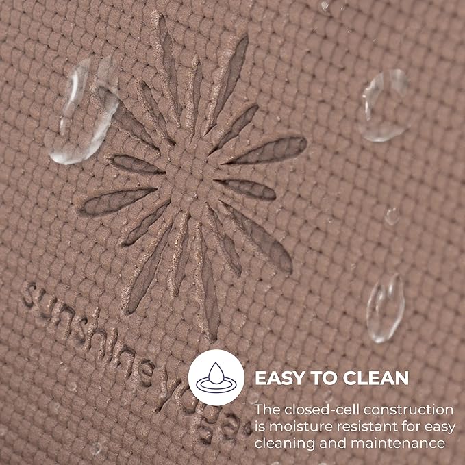 Ascend Yoga Mat - Premium 6mm Thick, 72" x 24", Solid or Reversible Print, Non Slip, Tear Resistant, Workout Mats for Pilates, Home, Studio, Fitness, Gym, Training, Floor Stretching