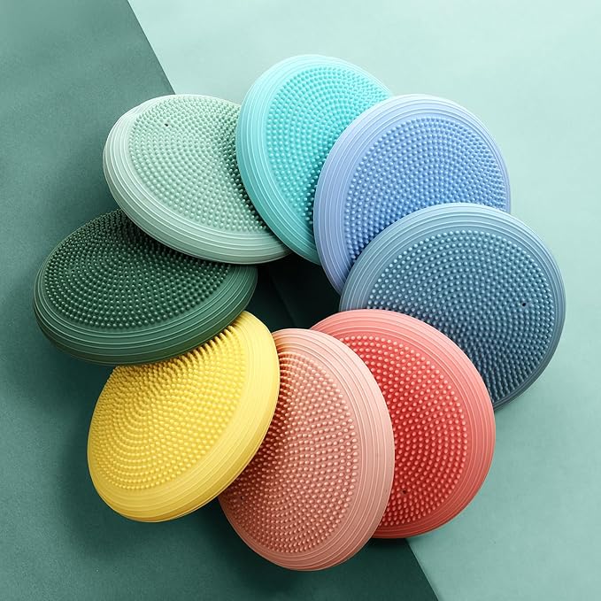 Libima Wobble Cushion Wiggle Seat for Sensory Kids, Flexible Seating for Classroom Elementary Balance Board for Office School Home