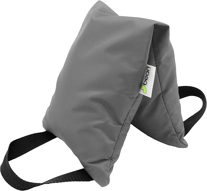 Yoga Sand Bags for Working Out - Reinforced Nylon Fabric Exercise Weight Bag with Double Handles for Secure Grip - Weighted Fitness Equipment for Yoga, Pilates & Training - Made in USA, 10 lbs