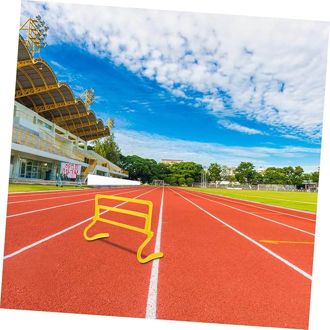 POPETPOP Soccer Agility Training Equipment Football Hurdles Speed Agility Hurdle Feet Height Sturdy Construction for Long-Term Use