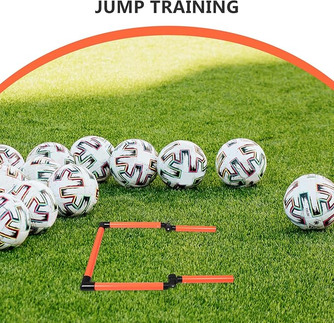 Agility Hurdles for Kids Speed Hurdle Training Equipment PVC Material for Soccer Basketball Football
