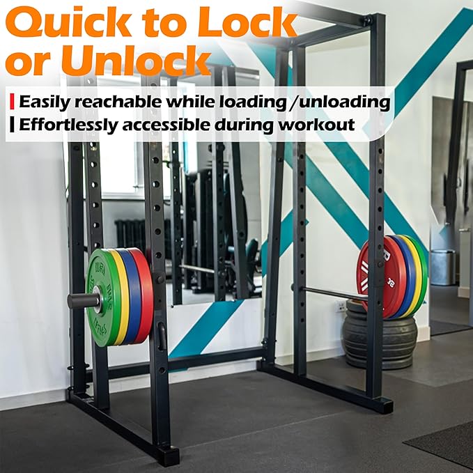 Weight Plate Holder, Weight Plate Rack Storage for 2X2 Power Rack Attachments, Extended Version Hang More 2" Weight Plates