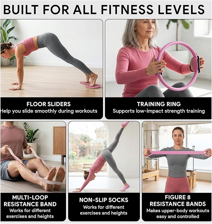 "GEAR...TRAIN...ZONE" GTZ Pilates Kit