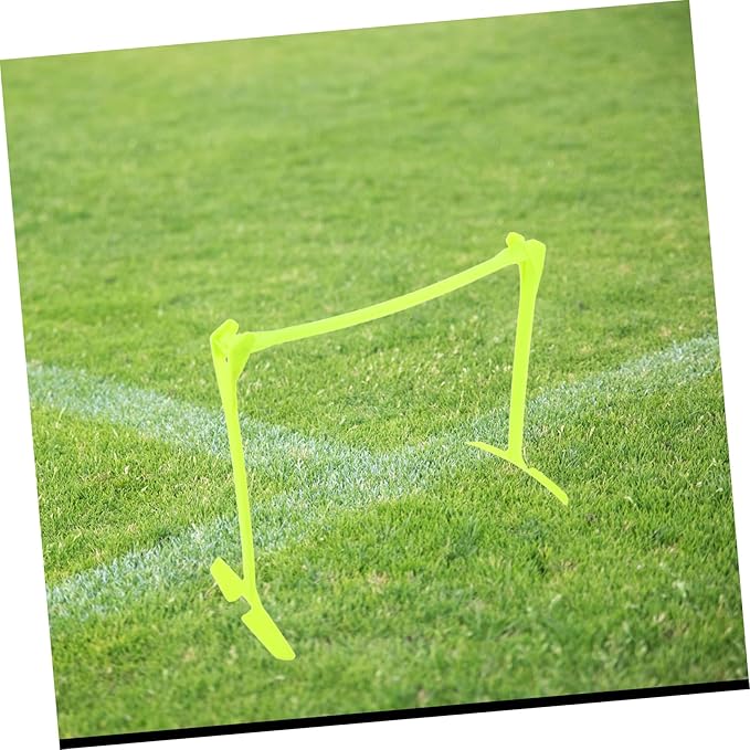 balacoo Adjustable Height Speed Hurdle Foldable Soccer Training Equipment for Agility Drills Compact and Portable Design for Athletes Versatile Use Football and Fitness Training