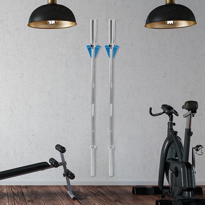 Wall-Mounted Gym Organizer, Resistance Band Storage Rack, Barbell Holder Wall Mount, Dumbbell Storage, Home Gym Accessories Holder