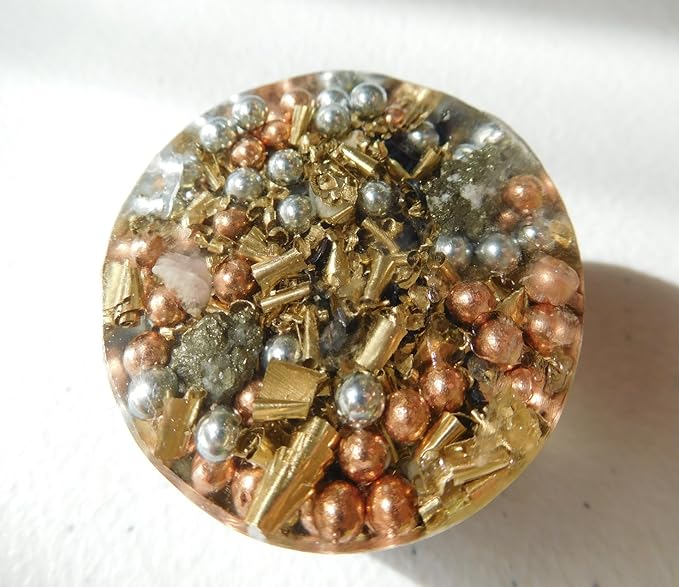 Shungite Orgone Generator Energy Accumulator 7.83Hz/432Hz/528Hz/Advance Harmonics Many Beautiful Ingredients! (Shungite)