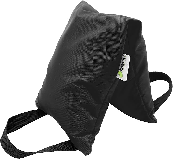 Yoga Sand Bags for Working Out - Reinforced Nylon Fabric Exercise Weight Bag with Double Handles for Secure Grip - Weighted Fitness Equipment for Yoga, Pilates & Training - Made in USA, 10 lbs