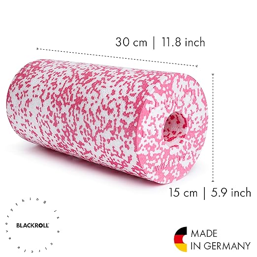 BLACKROLL MED, 12" x 6" Roll, White/Pink