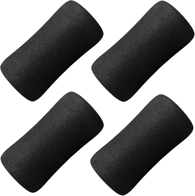 Foot Foam Padding(6.88 * 3.34 * 3.34 in), High Density Pads on Inversion Table, Workout Bench, Sits Ups Replacement Parts, Home Gym Accesories