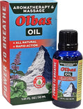 Olbas Massage and Aromatherapy Oil, 1.01 Fl Oz,body massage oil, Swiss Herbal Remedies with Pure Essential massage oils for muscle relaxing and soothing comfort for pain relief.