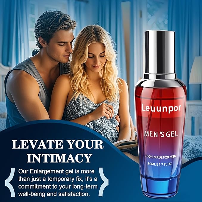 Men's Enhancement Gel, Male Enhancement Cream for Men for Huge Enhanced Size, Enlarge Thickness, Strength, and Prolonged Performance