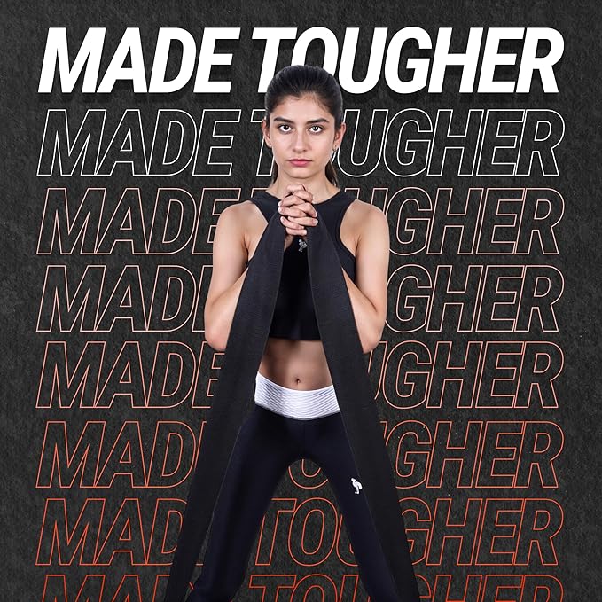 76 Inches Long Heavy Fabric Resistance Bands for Women and Men - Non-Slip, Durable Exercise Bands for Stretching, Yoga, Home Fitness