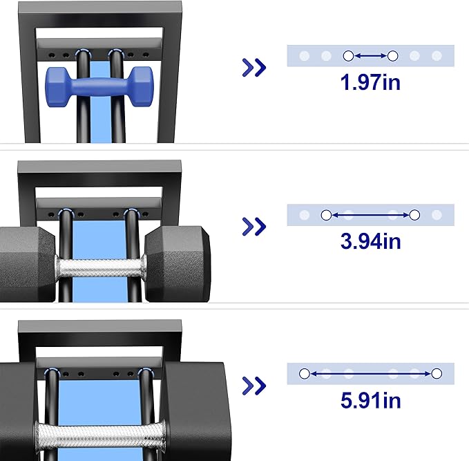 3 Tier Adjustable Dumbbell Rack – Heavy-Duty Weight Storage Stand for Dumbbells, Kettlebells, Multiple Balls, 450 lb Total Capacity, Space-Saving Home Gym Organizer (Rack Only)