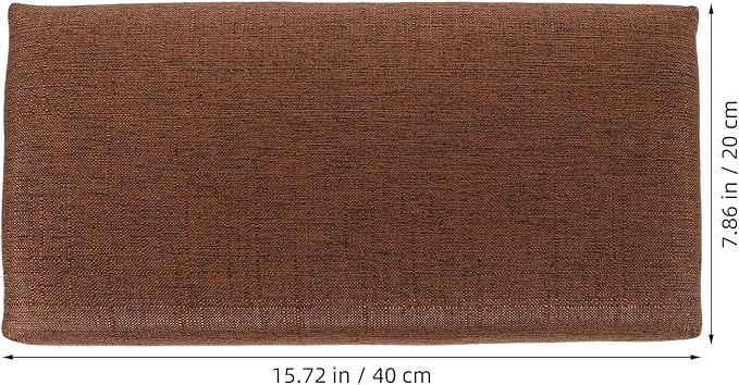 Hemoton Wooden Folding Meditation Stool Ergonomic Prayer Bench for Knee Support Compact Foldable Auxiliary Chair for Yoga and Mindfulness Practice