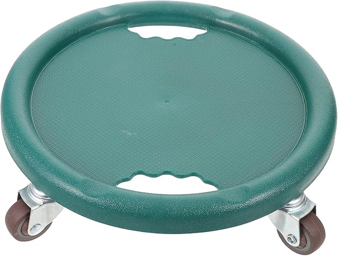 Ab Roller Wheel Core Exercise Roller 4-wheel Silent Abdominal Wheel for Home Gym Fitness Sliding Disc Strength Training Equipment
