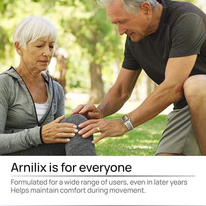 Arnilix - Strong Arnica Gel 98% - High Concentration Formula with Boswellia - Fast Absorbing Muscle and Joint Massage Cream - Natural VEGANOK - Dermatologically Tested (100ml)