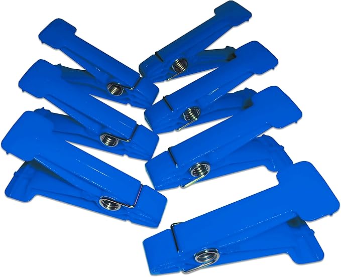 Rehabilitation Advantage Resistive Pinch Pin Hand Exercisers (Set of 7), Blue
