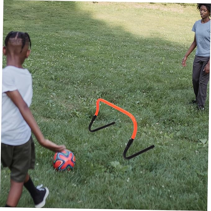 Yardwe Soccer Training Hurdle Wear Resistant Hurdle for Agility Drills Plastic for Football Training Convenient Sports Equipment