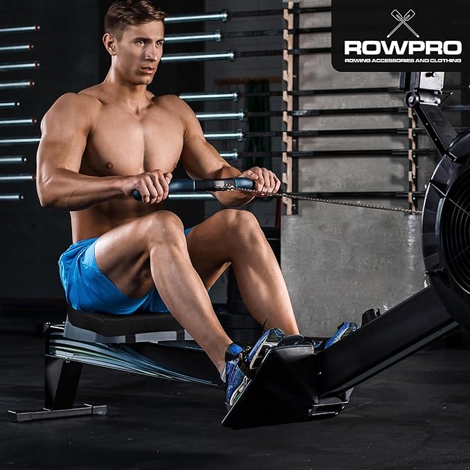 Memory Foam Rowing Machine Seat Cushion - Comfortable Seat Pad for Concept 2 - Ergonomic Concept 2 Rower Seat Cushion for Enhanced Support and Stability