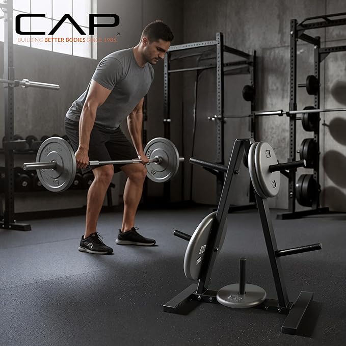 CAP Barbell Weight Plate Rack for 1-Inch Weight Plates