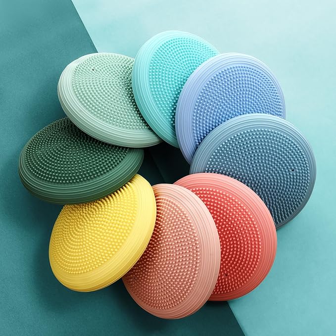 Libima Wobble Cushion Wiggle Seat for Sensory Kids, Flexible Seating for Classroom Elementary Balance Board for Office School Home