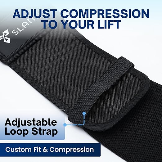 Elbow Wraps for Weightlifting – 40” Long Adjustable Compression - Elbow Sleeves Weightlifting Men with Hook-and-Loop Closure – Support for Heavy Pressing, Strength Training & Lifting Stability