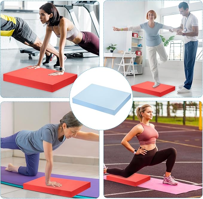 PATIKIL Balance Pad, Non-Slip TPE Foam Pad Cushion Exercise Yoga Mat Knee Pad for Fitness Stability Core Training Stretching