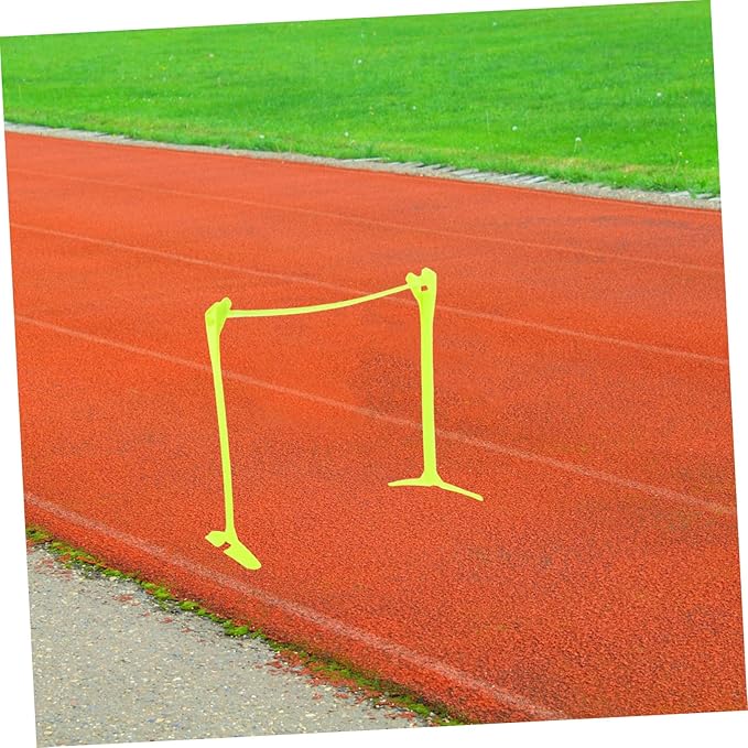 Agility Speed Hurdles for Soccer Training Foldable Adjustable Height Practice Equipment Enhances Agility Coordination Jumping Skills for Athletes Versatile Football Training Aid