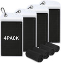 4 Pack Cooling Towels (40"x12"), Soft Breathable Cooling Towels for Neck and Face, Microfiber Workout Towels for Yoga, Golf, Running, Hiking & More Activities